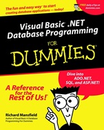 Visual Basic .NET Database Programming For Dummies - ISBN 9780764508745