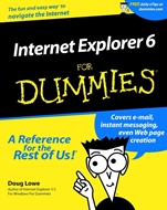Internet Explorer 6 For Dummies - ISBN 9780764513442