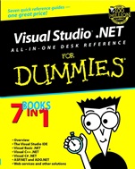 Visual Studio.NET All–in–One Desk Reference For Dummies - ISBN 9780764516269