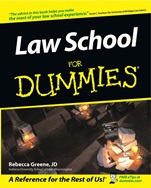 Law School For Dummies - ISBN 9780764525483