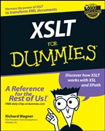 XSLT For Dummies - ISBN 9780764536519