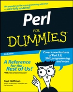 Perl For Dummies - ISBN 9780764537509