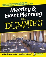 Meeting and Event Planning For Dummies - ISBN 9780764538599