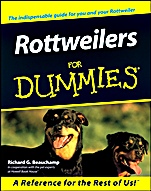 Rottweilers For Dummies - ISBN 9780764552717