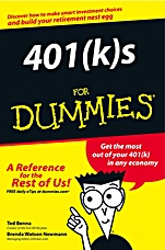 401(k)s For Dummies - ISBN 9780764554681