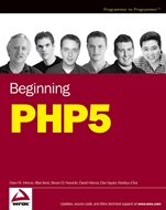 Beginning PHP5 - ISBN 9780764557835