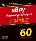 eBay Timesaving Techniques For Dummies - ISBN 9780764559914