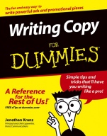 Writing Copy  For Dummies - ISBN 9780764569692