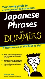 Japanese Phrases For Dummies - ISBN 9780764572050