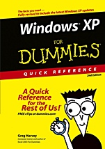 Windows XP For Dummies Quick Reference - ISBN 9780764574641
