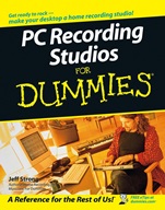 PC Recording Studios For Dummies - ISBN 9780764577079