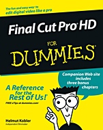Final Cut Pro HD For Dummies - ISBN 9780764577734