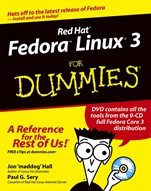 Red Hat Fedora Linux 3 For Dummies - ISBN 9780764579400
