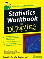 Statistics Workbook For Dummies - ISBN 9780764584664