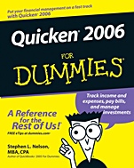 Quicken 2006 For Dummies - ISBN 9780764596582