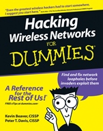 Hacking Wireless Networks For Dummies - ISBN 9780764597305