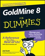 GoldMine 8 For Dummies - ISBN 9780764598340