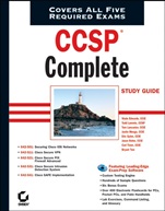 CCSP® Complete Study Guide: Exams 642–501, 642–511, 642–521, 642–531, 642–541 - ISBN 9780782144222