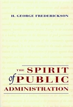 The Spirit of Public Administration - ISBN 9780787902957