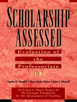 Scholarship Assessed: Evaluation of the Professoriate - ISBN 9780787910914