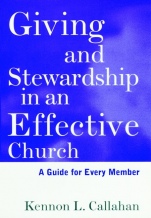 Giving and Stewardship in an Effective Church: A Guide for Every Member - ISBN 9780787938673