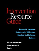 Intervention Resource Guide: 50 Performance Improvement Tools - ISBN 9780787944018