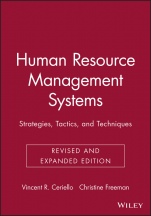 Human Resource Management Systems: Strategies, Tactics, and Techniques - ISBN 9780787945367
