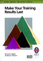 Make Your Training Results Last - ISBN 9780787950934