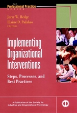 Implementing Organizational Interventions: Steps, Processes, and Best Practices - ISBN 9780787957223