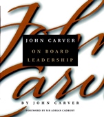 John Carver on Board Leadership - ISBN 9780787958442