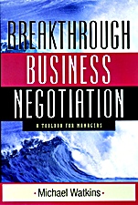Breakthrough Business Negotiation: A Toolbox for Managers - ISBN 9780787960124