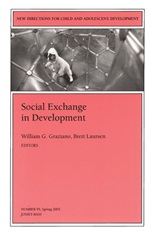 Social Exchange in Development: New Directions for Child and Adolescent Development, Number 95 - ISBN 9780787962883