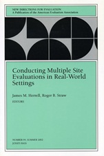 Conducting Multiple Site Evaluations in Real–World Settings: New Directions for Evaluation, Number 94 - ISBN 9780787963453