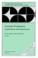 Feminist Evaluation: Explorations and Experiences: New Directions for Evaluation, Number 96 - ISBN 9780787963477