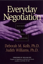 Everyday Negotiation: Navigating the Hidden Agendas in Bargaining - ISBN 9780787965013