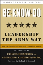 Be ∗ Know ∗ Do: Leadership the Army Way Adapted from the Official Army Leadership Manual - ISBN 9780787970833