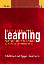 Efficiency in Learning: Evidence–Based Guidelines to Manage Cognitive Load - ISBN 9780787977283
