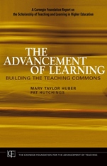 The Advancement of Learning: Building the Teaching Commons - ISBN 9780787981150