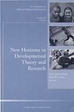 New Horizons in Developmental Theory and Research: New Directions for Child and Adolescent Development, Number 109 - ISBN 9780787983413