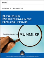 Serious Performance Consulting According to Rummler - ISBN 9780787996161