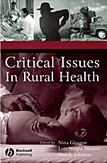 Critical Issues In Rural Health - ISBN 9780813800103