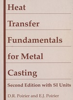 Heat Transfer Fundamentals for Metal Casting: with SI Units - ISBN 9780873392747