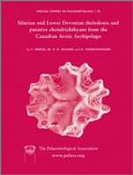 Special Papers in Palaeontology: Silurian and Lower Devonian Thelodonts and Putative Chondrichthyans from the Canadian Arctic Archipelago - ISBN 9780901702999