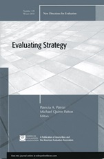 Evaluating Strategy: New Directions for Evaluation, Number 128 - ISBN 9781118005132