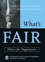 Whats Fair: Ethics for Negotiators - ISBN 9781118009253