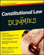 Constitutional Law For Dummies - ISBN 9781118023785