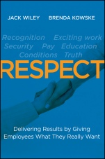 Respect: Delivering Results by Giving Employees What They Really Want - ISBN 9781118027813