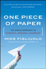 One Piece of Paper: The Simple Approach to Powerful, Personal Leadership - ISBN 9781118049594