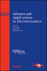 Advances and Applications in Electroceramics - ISBN 9781118059999