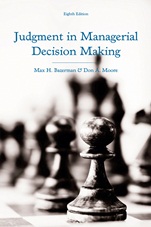 Judgment in Managerial Decision Making - ISBN 9781118065709